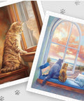 Peering Out the Window - 500 Piece Jigsaw Puzzle